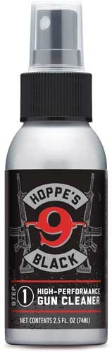 Hoppes Black Gun Cleaner 2 Oz. - Aluminium Pump Bottle