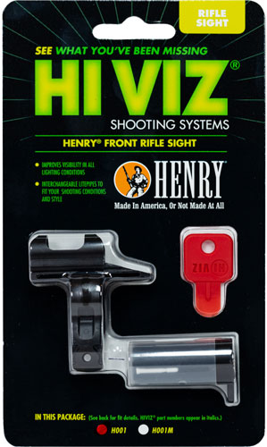 Hiviz Rifle Front Sight For - Henry Gh001-l-y .22lr