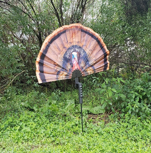 Mojo Fatal Fan Turkey Fan - Decoy