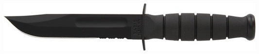 Ka-bar Short Ka-bar - 5.25" Serr W-plastic Sheath