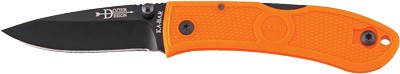 Ka-bar Dozier Folding Hunter - 3" Blaze Orange