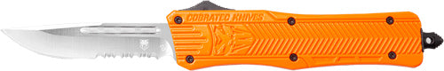 Cobratec Medium Ctk1 Otf - Hunter Orange 3" Drop Serrated