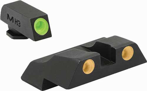 Meprolight Night Sight Fixed - Set Green-orange Most Glocks