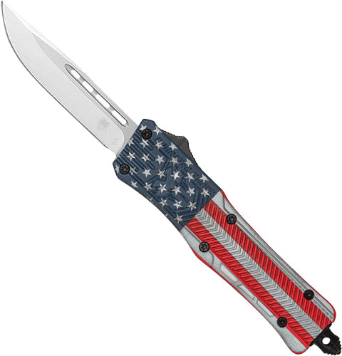 Cobratec Medium Ctk1 Otf - American Flag 3" Drop Point