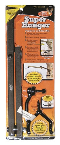 Hme Bow Hanger Super Hanger - 20" Folding W-acc Hooks 1ea