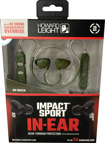 Howard Leight Impact In-ear - Passive Hear Thru Technology