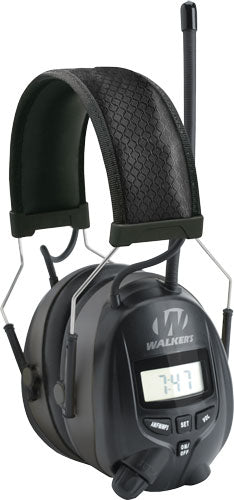 Walkers Muff With Am-fm Radio - & Phone Connection 25db Black