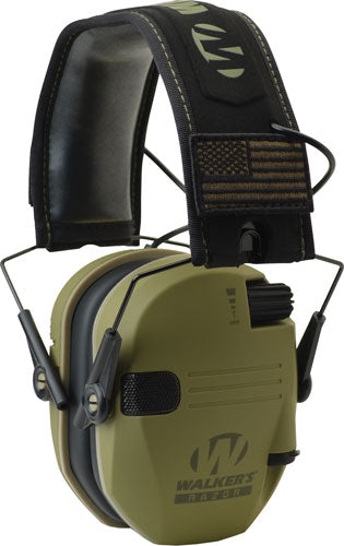 Walkers Muff Electronic Razor - Slim Patriot 23db Od Green