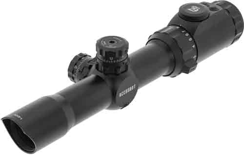 Utg Scope 1-8x28 30mm Mrc-ie - Bg4 Reticle W-accu-sync Rings