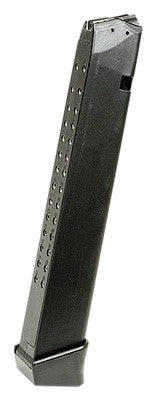 Sgm Tactical Magazine Glock - 9mm Luger 33rd Black Polymer