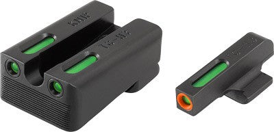 Truglo Sight Set Kimber 1911 - Tfx Pro Green-orange Outline