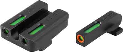 Truglo Sight Set Sf Xd-xdm-xds - Tfx Pro Green-orange Outline