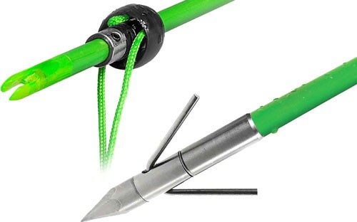 Truglo Bowfishing Speed Shot - Arrow W-lunker Point & Slide