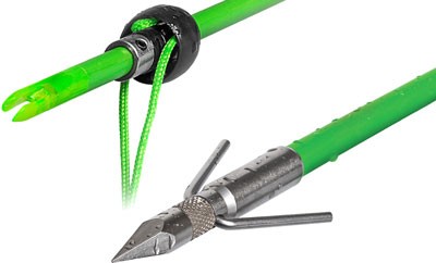 Truglo Bowfishing Speed Shot - Arrow W-std Point & Slide