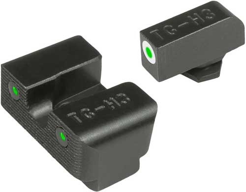 Truglo Sight Set Glock Low - Tritium Pro White W- U-notch