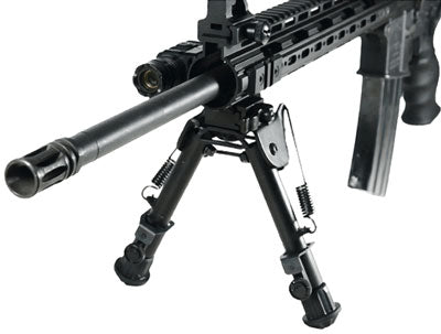 Utg Bipod Tactical Op 5.9-7.3" - Picatinny Mount W-stud Adapter