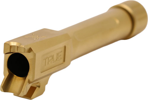 True Precision Sig P320c Bbl - Threaded Gold Tin