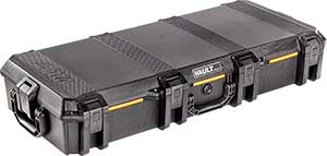 Pelican Vault Double Rifle - Case W- Wheels-foam 53" Black