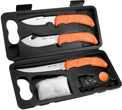 Outdoor Edge Wild Lite 6 Piece - Game Processing Kit W-hard Box