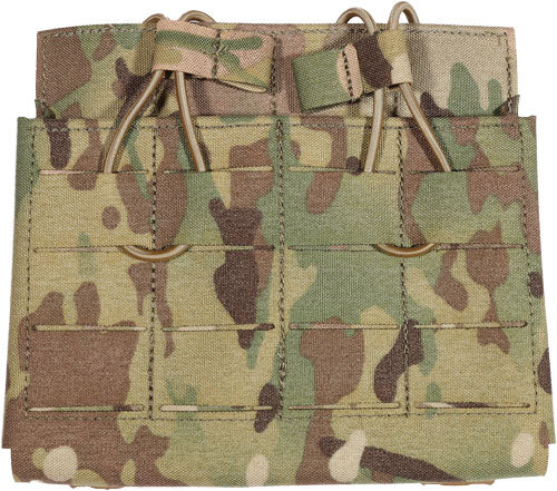 Grey Ghost Gear Double 7.62 - Mag Pouch Laminate Multicam