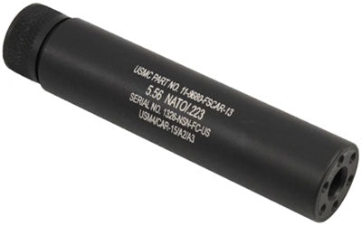 Guntec Ar15 Slip Over Fake - Suppressor Black