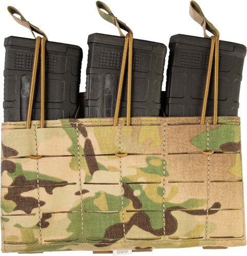 Grey Ghost Triple Mag Panel - 5.56 Mag Pouch Lam Multicam