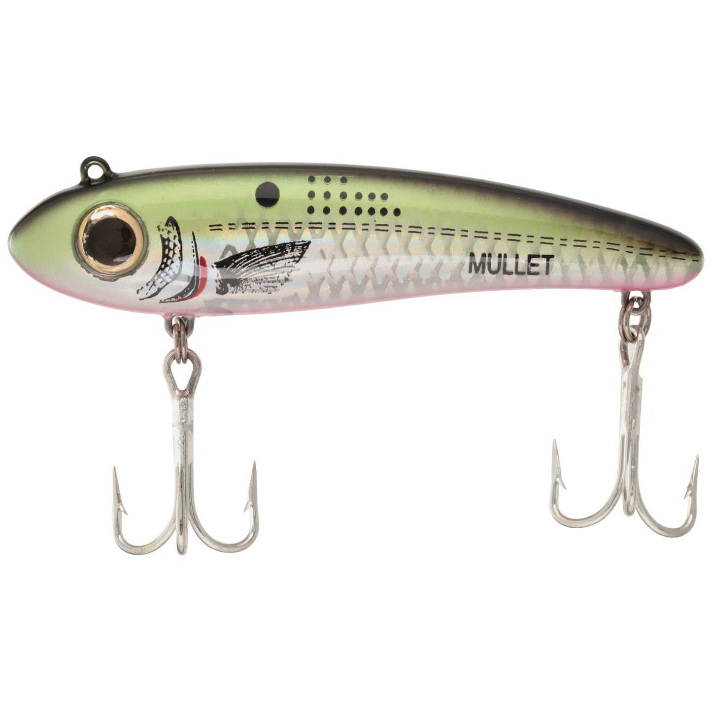 Bomber Saltwater Grade Mullet Twitchbait 3.5 inch (5/8 oz)