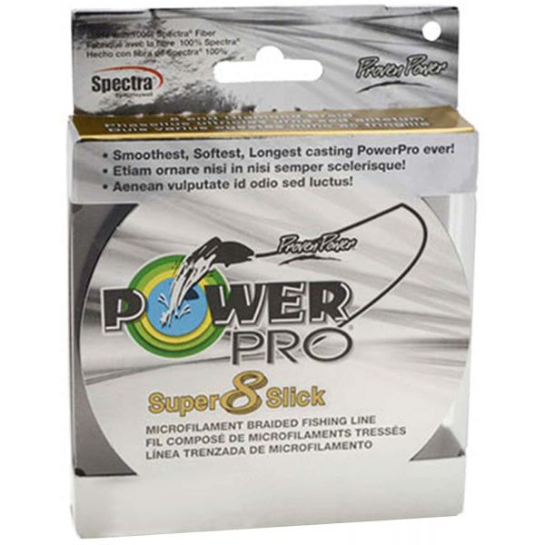 Power Pro Super 8 Slick Braided Fishing Line